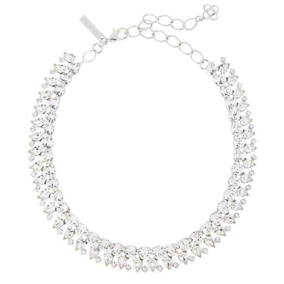 Oscar de la Renta Crystal Stone Necklace - Picture 5 of 6